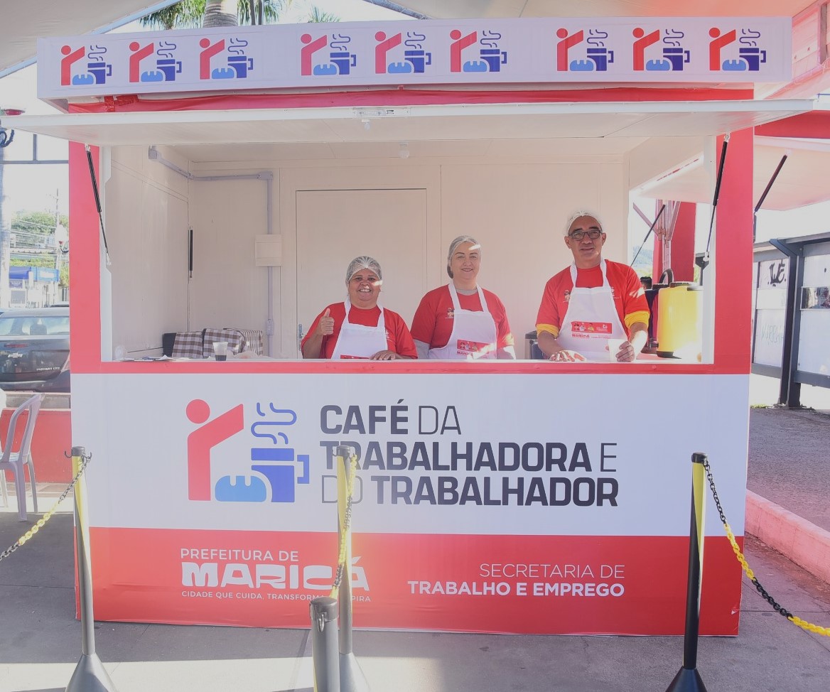 Café gratuito se torna sucesso nas manhãs para os trabalhadores