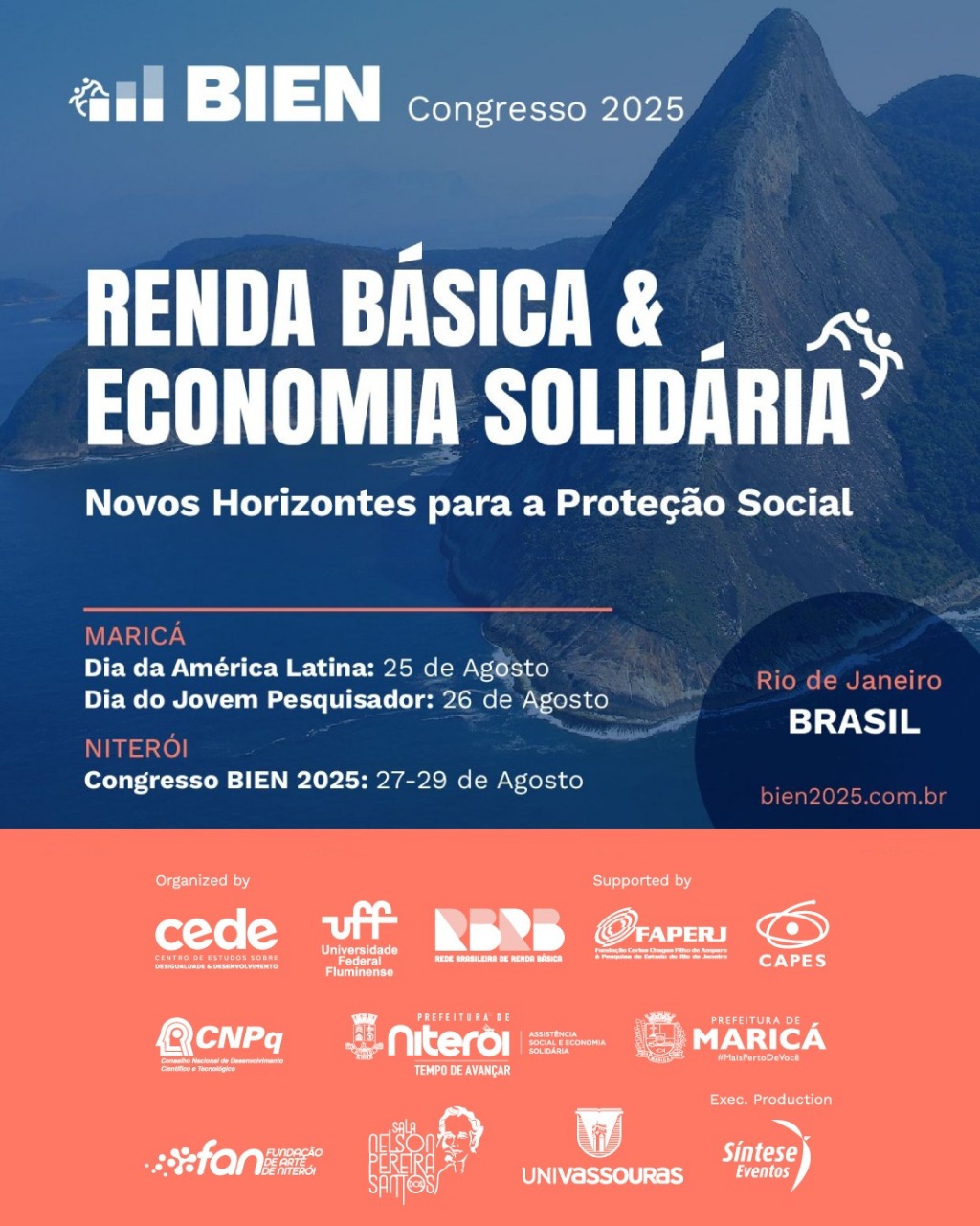 Maricá será uma das sedes do maior congresso sobre renda básica do mundo