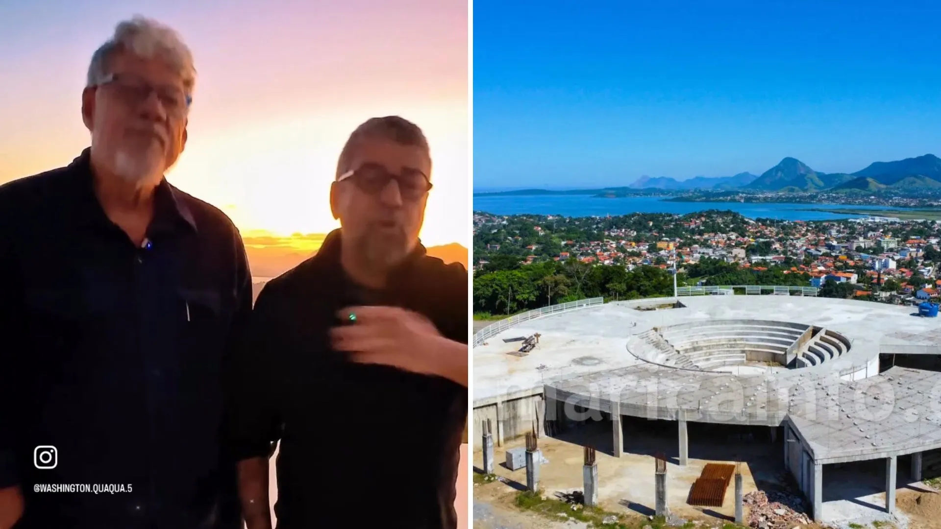 Quaquá anuncia o Mirante das Utopias e promete acelerar obras iniciadas em 2020