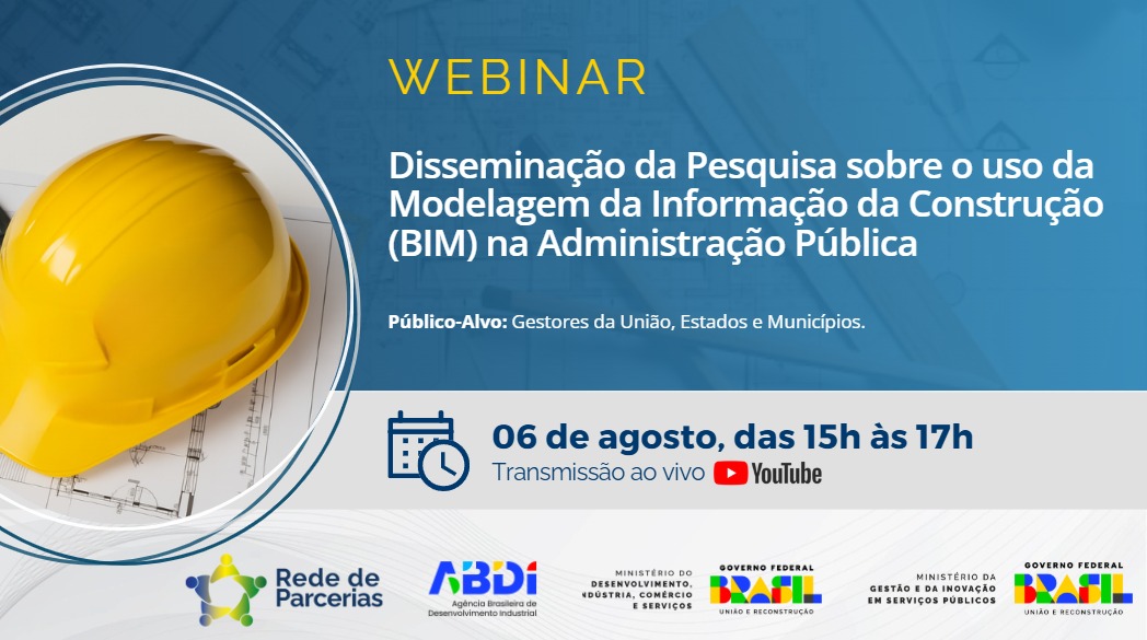 [Webinar][Rede de Parcerias]Administração Pública discute avanços do BIM