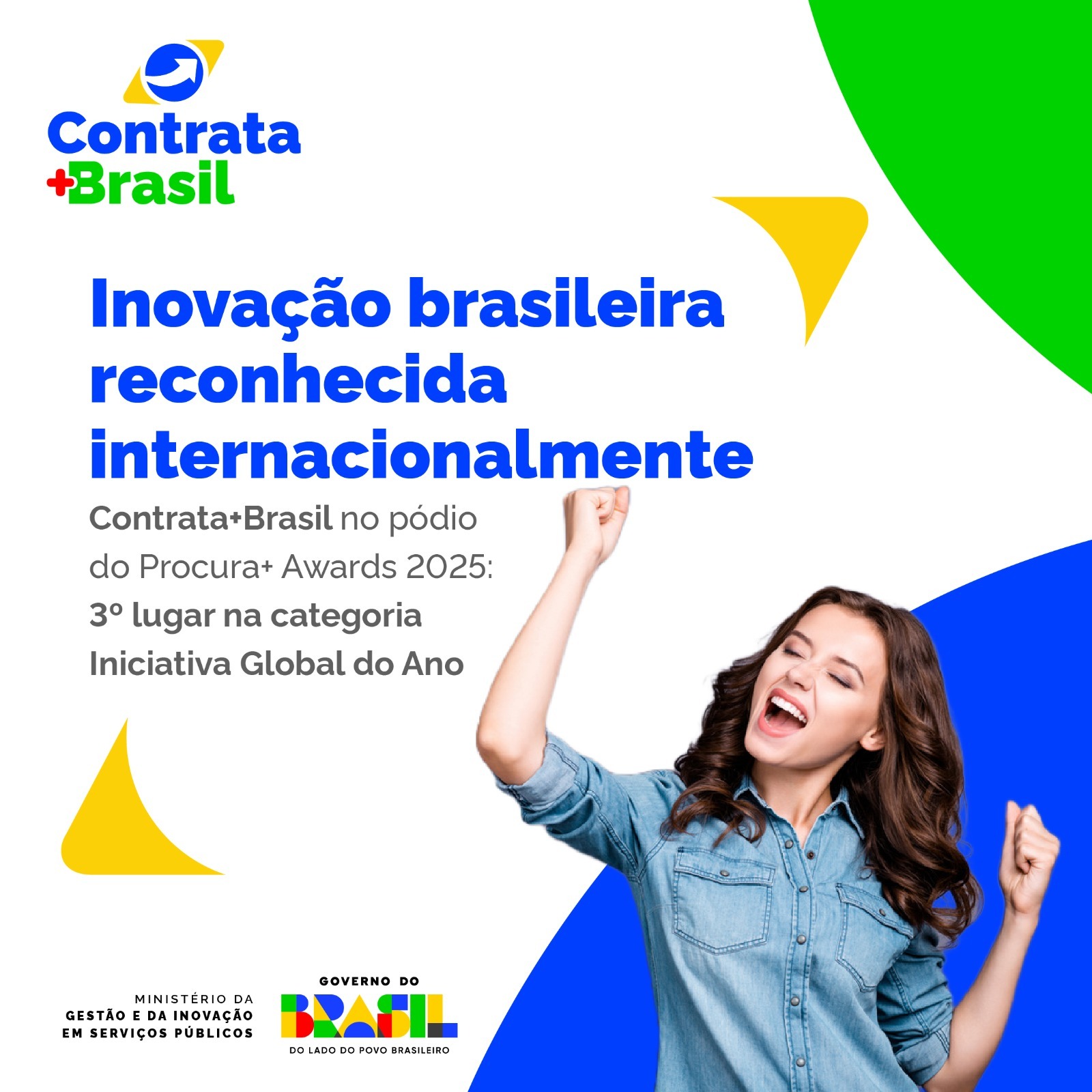 Plataforma Contrata+Brasil – reconhecimento no Procura+ Awards