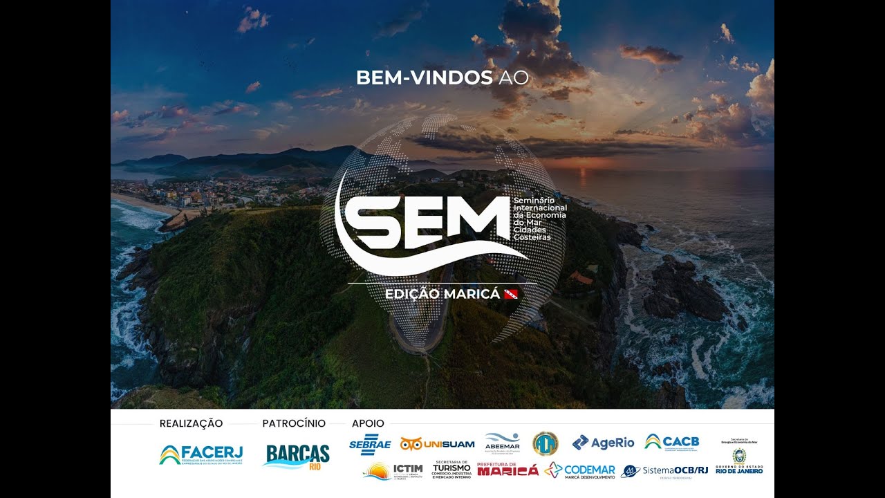 Maricá discute desenvolvimento e preservação durante Seminário Internacional de Economia do Mar