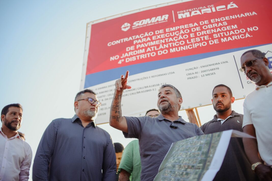 Maricá inicia maior pacote de obras da história de Itaipuaçu e prevê transformação urbana do bairro