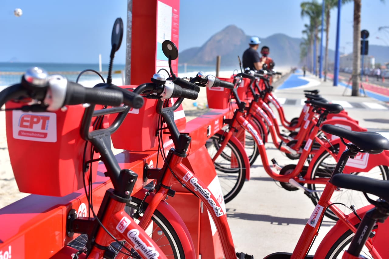 Maricá: sistema gratuito de bicicletas vence prêmio nacional de mobilidade