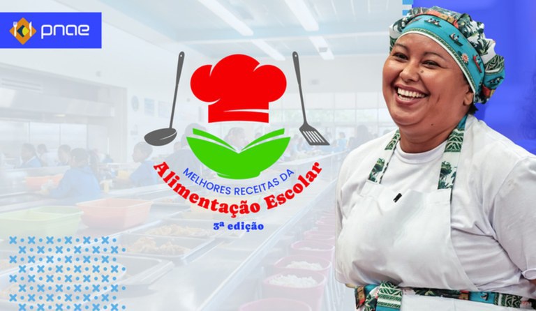 Inscrições para concurso de receitas da alimentação escolar terminam dia 27