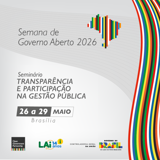 Semana de Governo Aberto 2026 – Transparência e Participação na Gestão Pública